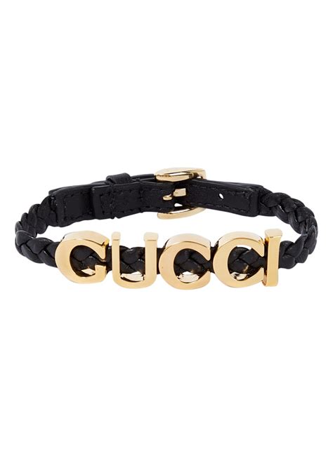 gucci armband leer